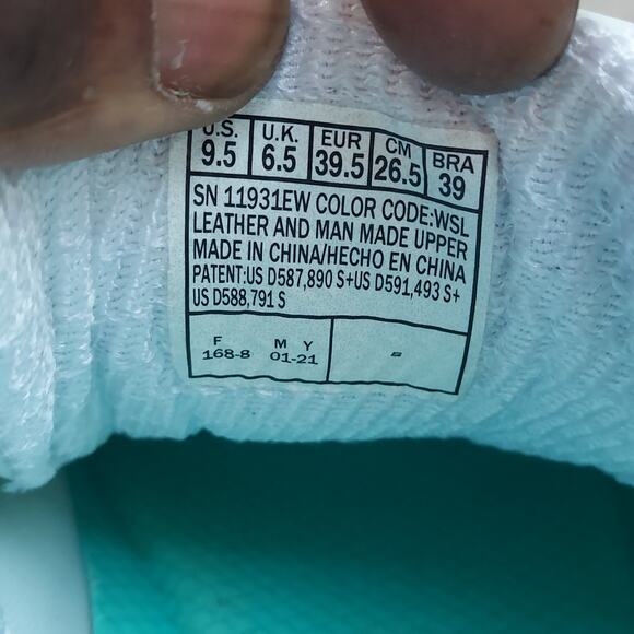 Skechers D'Lites Fresh Start Wide Fit 9.5 Women's Memory Foam Walking Shoes - Picture 8 of 8